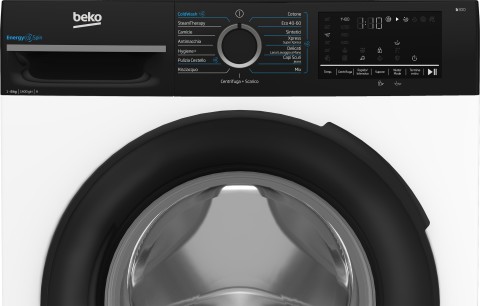 Beko b300 BMEPWU4841B: Lavatrice EnergySpin 8kg, Classe A, 1400giri