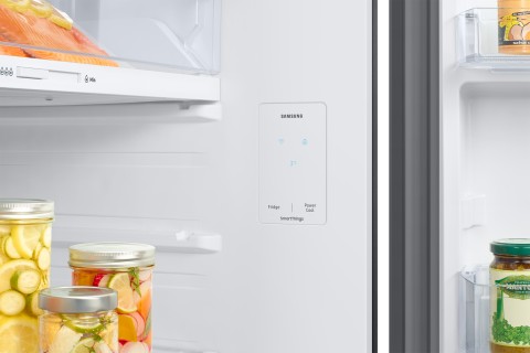 Samsung RT38CG6624S9 frigorifero Doppia Porta EcoFlex AI Libera installazione con congelatore Wifi 393 L Classe E, Inox