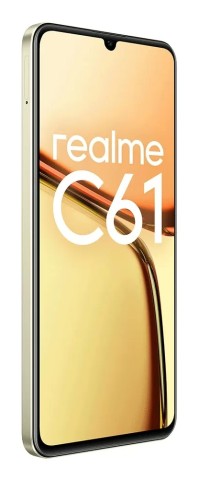 realme C61 17,1 cm (6.74") Doppia SIM Android 14 4G USB tipo-C 6 GB 256 GB 5000 mAh Oro