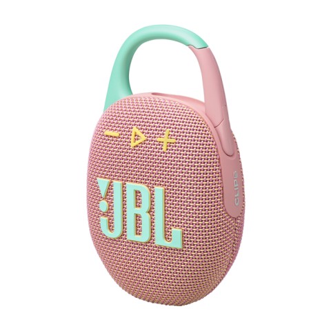 JBL Clip 5 Altoparlante portatile mono Menta, Rosa 7 W