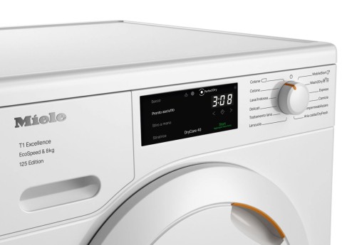 Miele TEC665 WP 125 Edition asciugatrice Libera installazione Caricamento frontale 8 kg A+++ Bianco