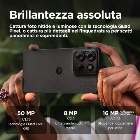 Motorola moto G75 5G 17,2 cm (6.78") Dual SIM ibrida Android 14 USB tipo-C 8 GB 256 GB 5000 mAh Grigio