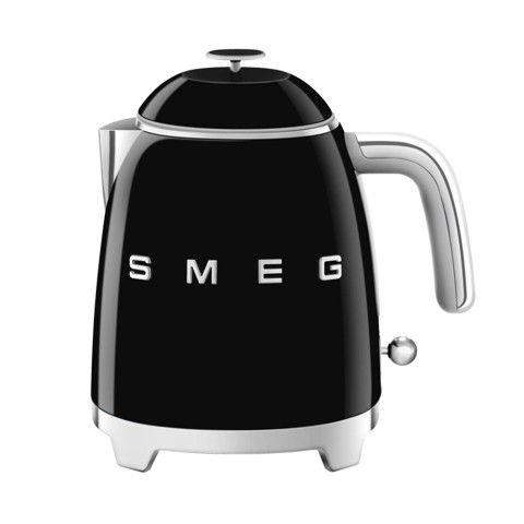 Smeg Mini Bollitore 50's Style – Nero LUCIDO – KLF05BLEU