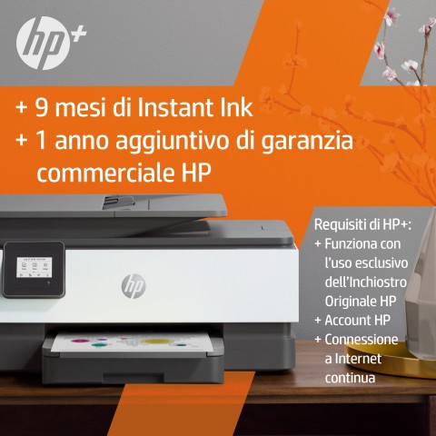 HP OfficeJet Stampante multifunzione 8014e