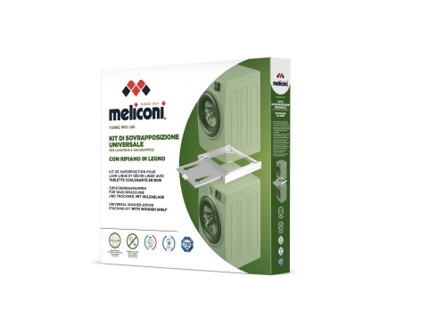 Meliconi Torre Pro L60 accessorio e componente per lavatrice Kit di sovrapposizione 1 pz