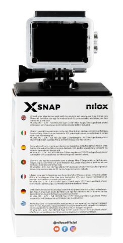 Nilox NXACXSNAP01 fotocamera per sport d'azione 4 MP 4K Ultra HD CMOS 56,2 g