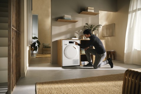 Miele TEC665 WP 125 Edition asciugatrice Libera installazione Caricamento frontale 8 kg A+++ Bianco