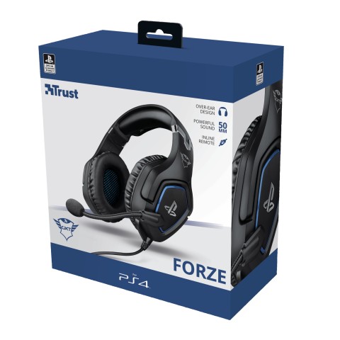 Trust GXT 488 Forze PS4 Auricolare Cablato A Padiglione Giocare Nero