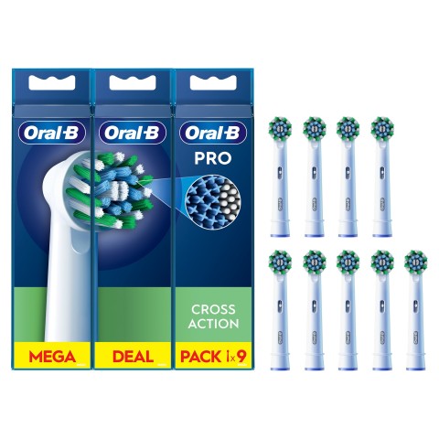 Oral-B CrossAction 9 pz Bianco