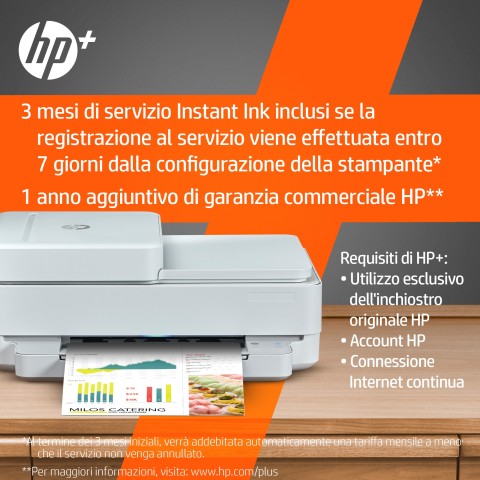 HP ENVY Stampante multifunzione 6430e