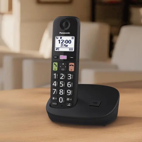 Panasonic KX-TGU110EXB telefono Telefono DECT Nero