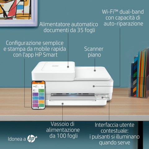 HP ENVY Stampante multifunzione 6430e