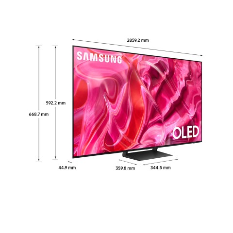 Samsung Series 9 TV QE77S90CATXZT OLED 4K, Smart TV 77" Processore Neural Quantum 4K, Dolby Atmos e OTS Lite, Titan Black 2023