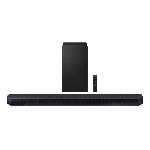 Samsung Soundbar HW-Q700C/ZF Serie Q, 9 speaker, Wireless Dolby Atmos, Audio a 3.1.2 canali, Q-Simphony, Compatibile con Alexa e Google Assistant, Black 2023