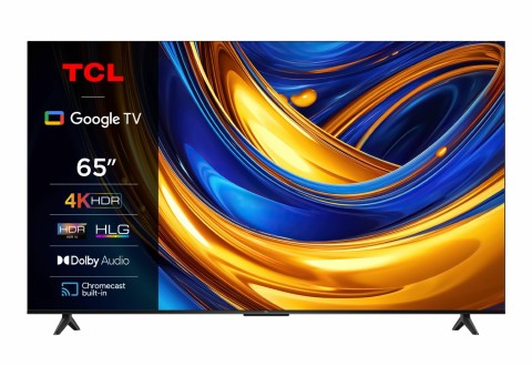 TCL P655 Serie P65 Smart TV Ultra HD 4K 65" 65P655, Dolby Audio, Controlli vocali, Google TV