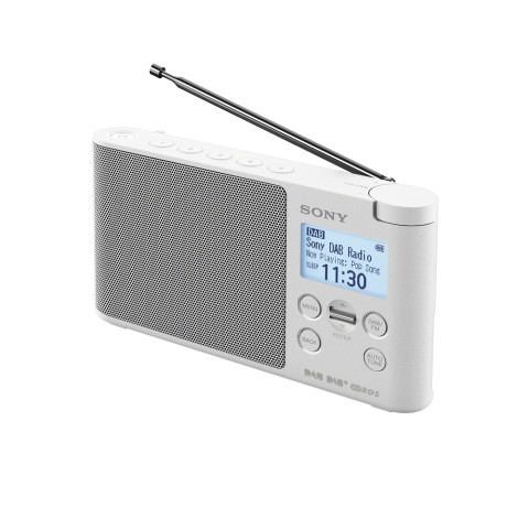 SONY RADIO DAB XDRS41DW WHITE RADIO DAB/DAB+ DISP.LCD BIANCO