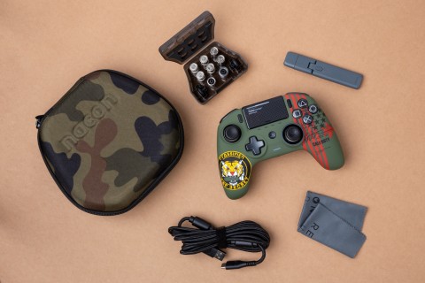 NACON Call of Duty: Black Ops Cold War Verde, Rosso Bluetooth Gamepad Analogico/Digitale MAC, PC, PlayStation 4