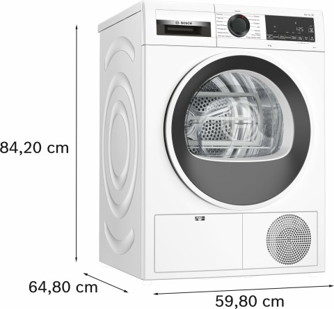 Bosch Serie 6 WQG24108IT Asciugatrice a pompa di calore 9 kg Classe A++