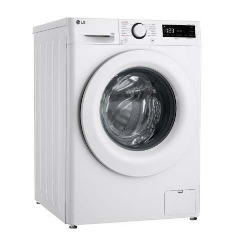 LG F4R3010NSWW Lavatrice 10kg AI DD, Classe A-10%, 1400 giri, Lavaggio a vapore