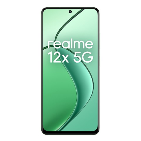 realme 12x 16,9 cm (6.67") Doppia SIM Android 14 5G USB tipo-C 8 GB 256 GB 5000 mAh Verde