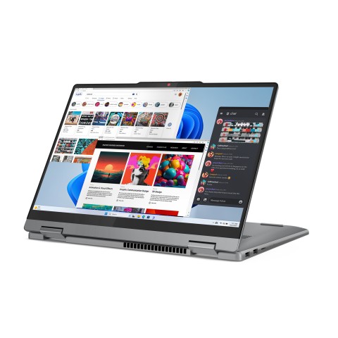 Lenovo IdeaPad 5 2-in-1 Intel® Core™ i5 i5-13420H Ibrido (2 in 1) 35,6 cm (14") Touch screen WUXGA 16 GB LPDDR5x-SDRAM 512 GB SSD Wi-Fi 6 (802.11ax) Windows 11 Home Grigio