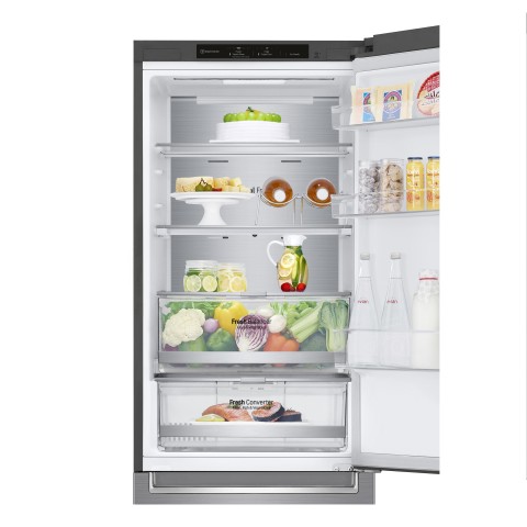 LG GBP62PZNCN Frigorifero combinato, Classe C, 384L, Fresh Converter, No frost, Inox