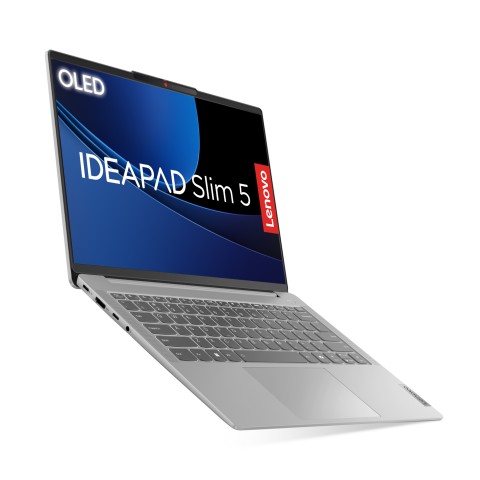 Lenovo IdeaPad Slim 5 Qualcomm Snapdragon X1P-42-100 Computer portatile 35,6 cm (14") WUXGA 16 GB LPDDR5x-SDRAM 512 GB SSD Wi-Fi 7 (802.11be) Windows 11 Home Grigio