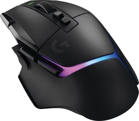 Logitech G G502 X Plus mouse Giocare Mano destra RF Wireless Ottico 25600 DPI