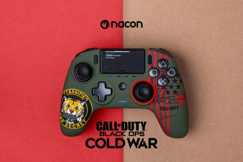 NACON Call of Duty: Black Ops Cold War Verde, Rosso Bluetooth Gamepad Analogico/Digitale MAC, PC, PlayStation 4