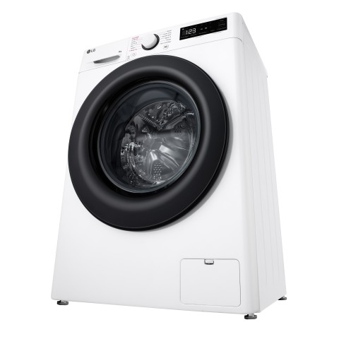 LG F2R3S08NSWB Lavatrice 8kg AI DD, Classe A-10%, 1200 giri, Vapore, AI Wash