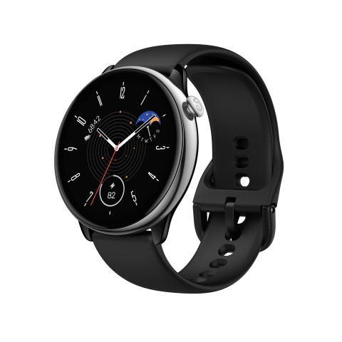 Amazfit GTR Mini 3,25 cm (1.28") AMOLED 42 mm Digitale 416 x 416 Pixel Touch screen Nero, Argento GPS (satellitare)