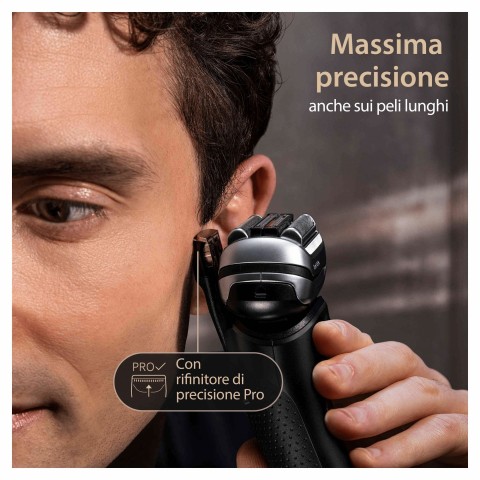 Braun Series 9 Pro+ 9510s Wet & Dry Rasoio Trimmer Nero