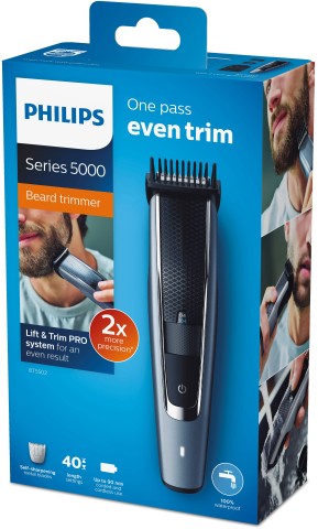 Philips BEARDTRIMMER Series 5000 BT5502/16 Regolabarba