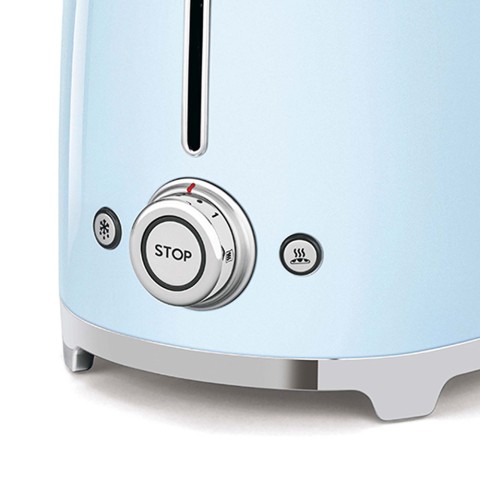 Smeg Tostapane 50's Style – Azzurro LUCIDO 2x4 – TSF02PBEU