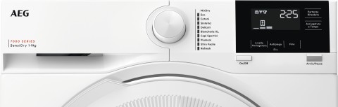 AEG Series 7000 TR7G93W asciugatrice Libera installazione Caricamento frontale 9 kg A+++ Bianco