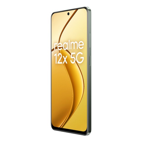 realme 12x 16,9 cm (6.67") Doppia SIM Android 14 5G USB tipo-C 8 GB 256 GB 5000 mAh Nero