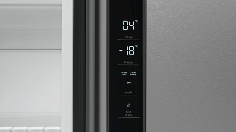 Bosch Serie 4 KFN96VPEA Frigorifero multidoor da libera installazione 183 x 90.5 cm Acciaio spazzolato anti-impronta Classe E