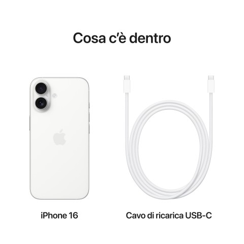 Apple iPhone 16 128GB Bianco