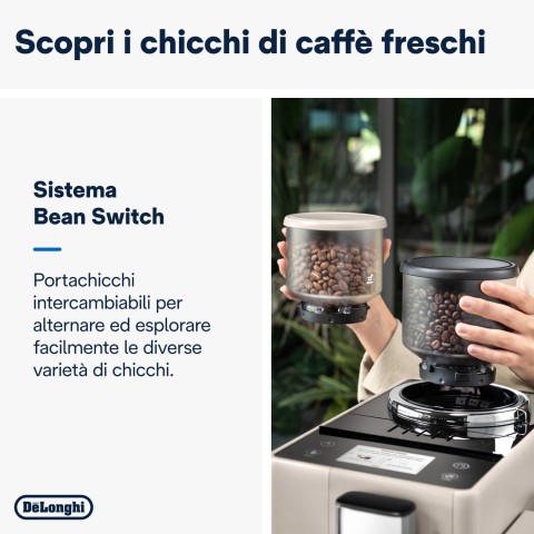 De’Longhi Rivelia EXAM440.55.BG Macchina da caffè automatica Beige