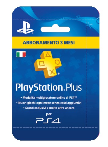 SONY ACC.PSN PLUS CARD  90GG