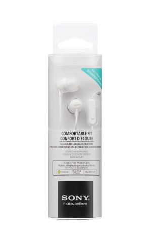 SONY AURIC. MDR EX15APW  X SMART.WH CUFFIE AURICOLARE C/MIC.16OHM 8-220