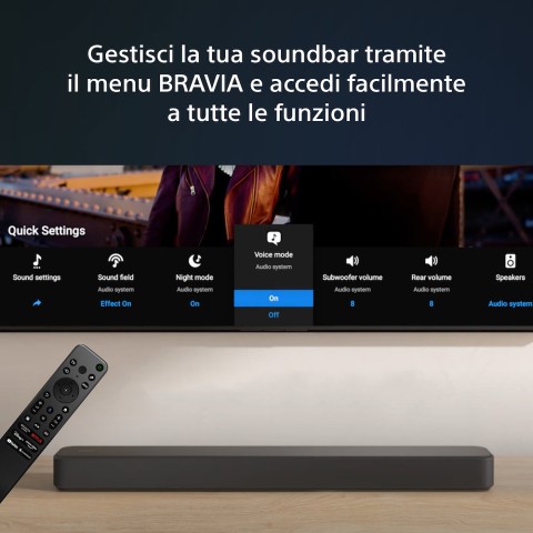 SONY SOUNDBAR HTS2000 DOLBY ATMOS SOUND BAR 2.O