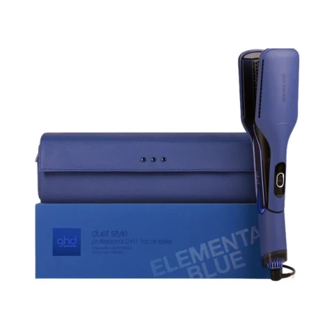 GHD PIASTRA DUET STYLE HOT AIR PIASTRA CAPELLI BLU PROFONDO