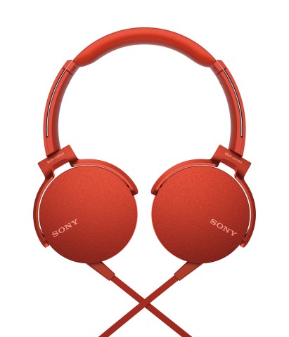 SONY CUFFIA MDR XB550APR ROSSO CUFFIA ARCH. 5-22000HZ 102DB C/MIC.