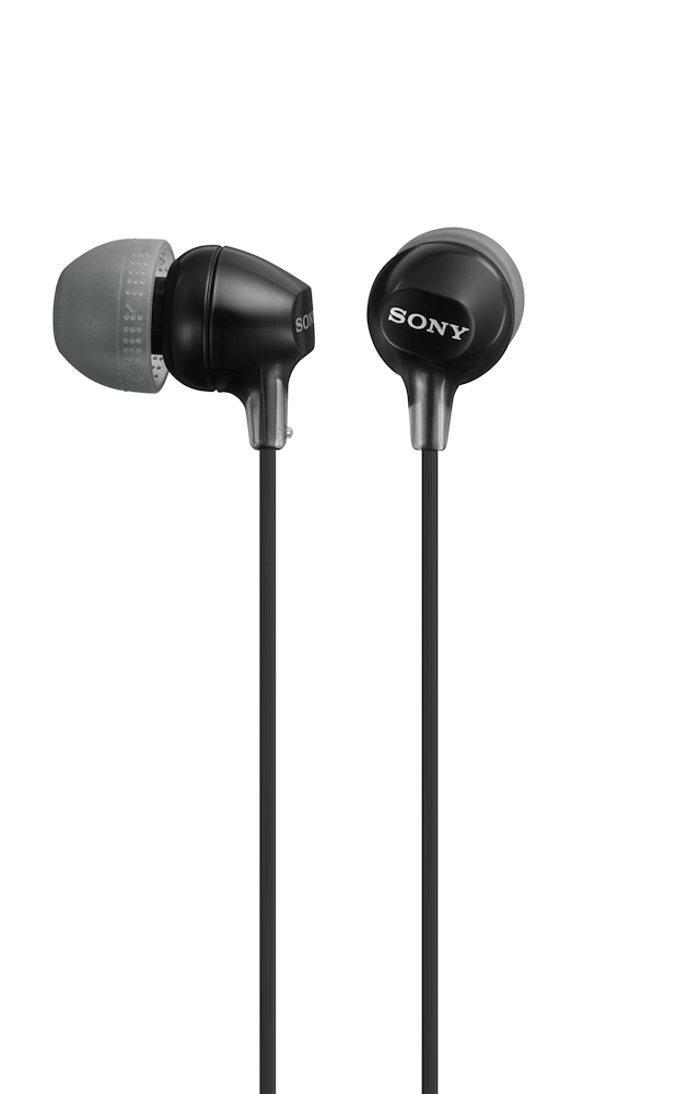 SONY AURIC. MDR EX15LPB BLACK CUFFIA AURIC.IN-EAR 8-22000HZ 100DB