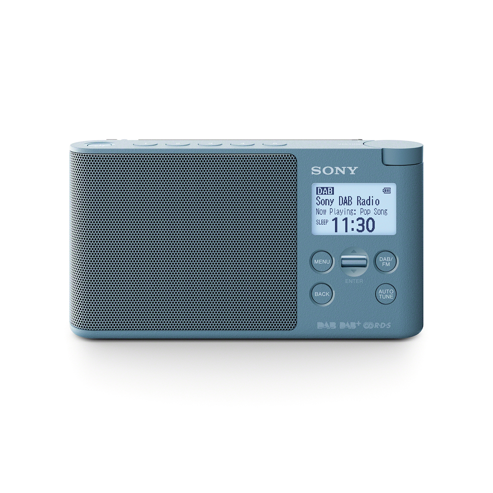 SONY RADIO DAB XDRS41DL BLU RADIO DIGITALE DAB/DAB+/FM DISP.LCD