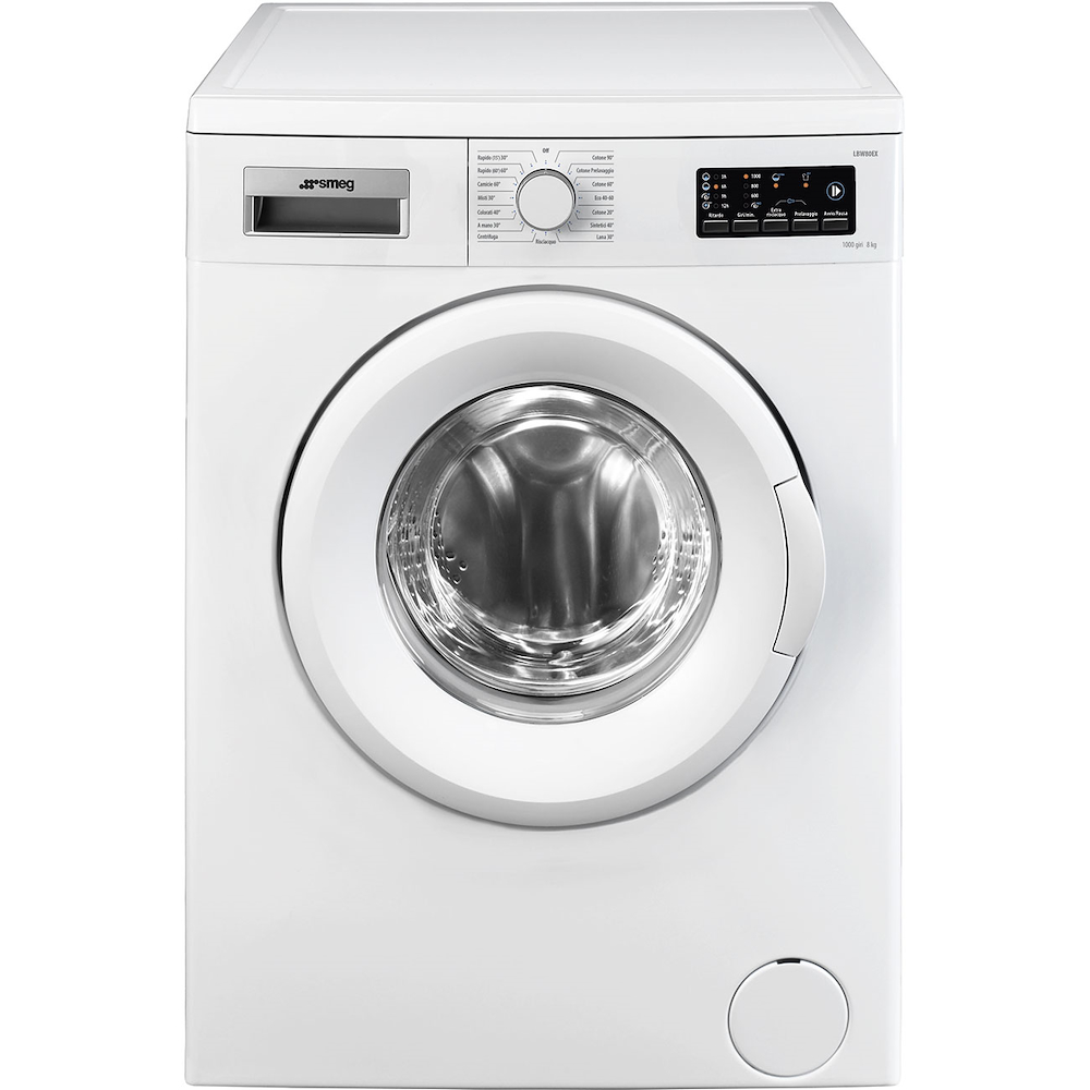 SMEG LAVATRICE LBW80EX 8KG LAV.C/FRONT 8KG CLASSE D