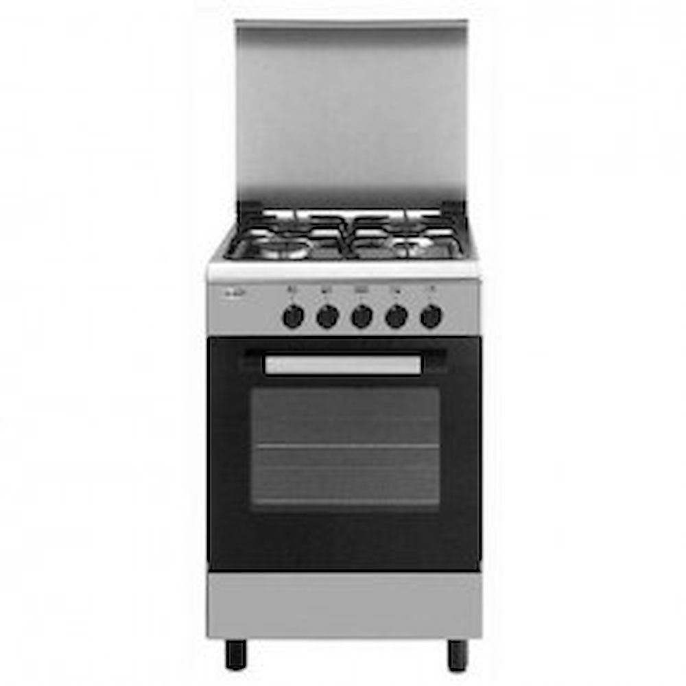 GLEM GAS CUCINA AE55MI3 INOX CUCINA 53CM 4F/GAS F.ELETT. CL.A C/