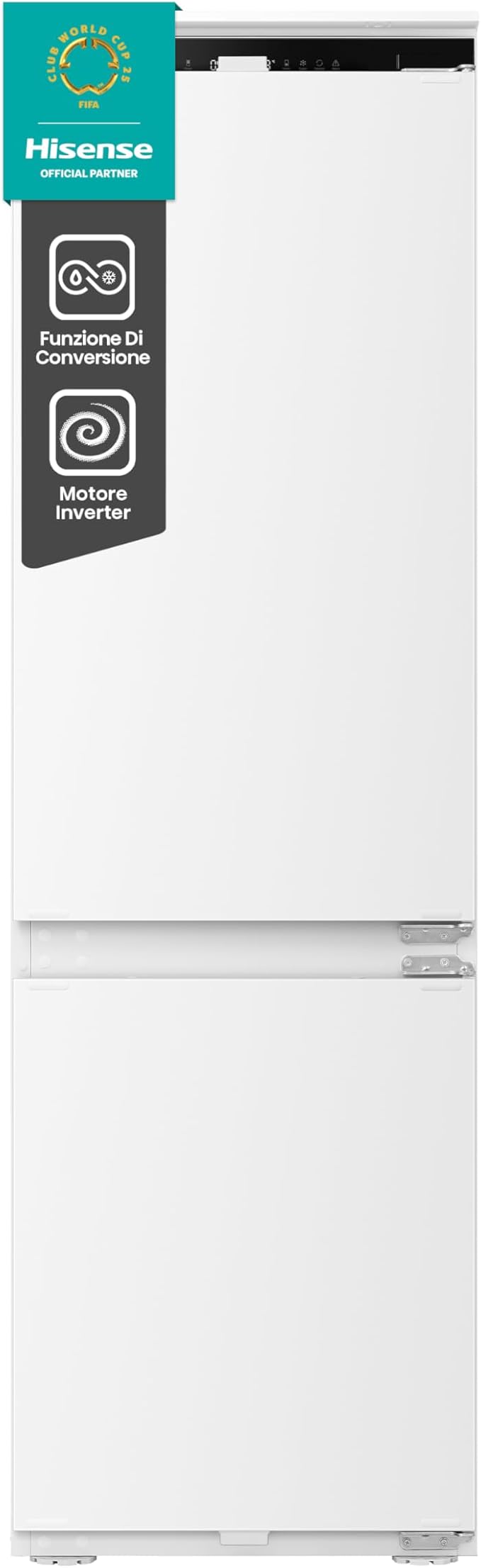 HISENSE FRIGO RB3B240NEWE COMBI INC 246LT CL.E STATICO BIANCO