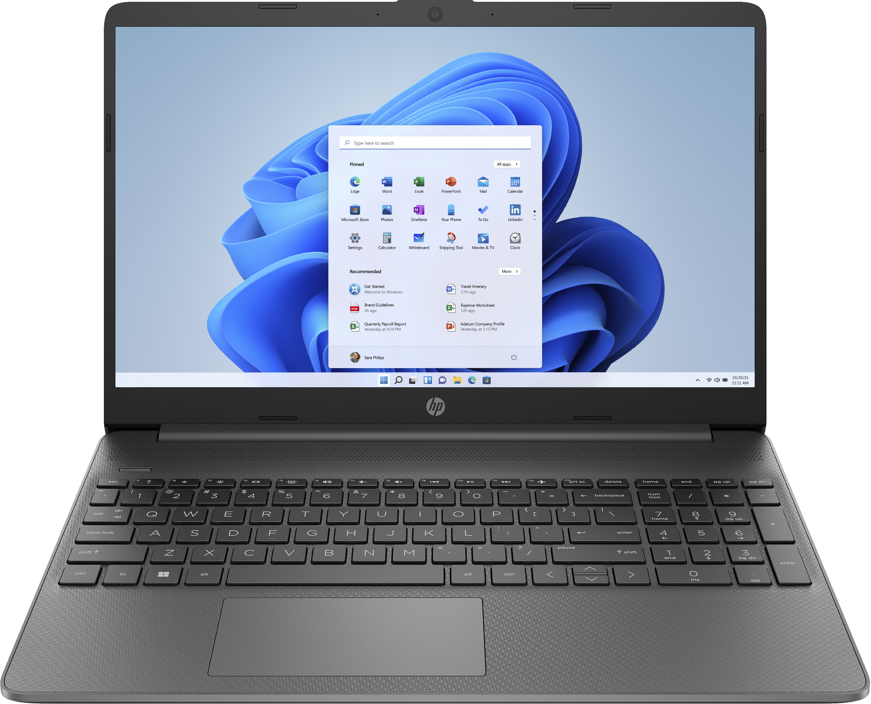 HP 15s-fq3006nl Intel® Celeron® N4500 Computer portatile 39,6 cm (15.6") Full HD 4 GB DDR4-SDRAM 128 GB SSD Wi-Fi 5 (802.11ac) Windows 11 Home in S mode Grigio